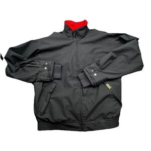 Zero Restriction Tour Jacket Golf Full Zip Gore-Tex Jacket Black Size Sz‎ L